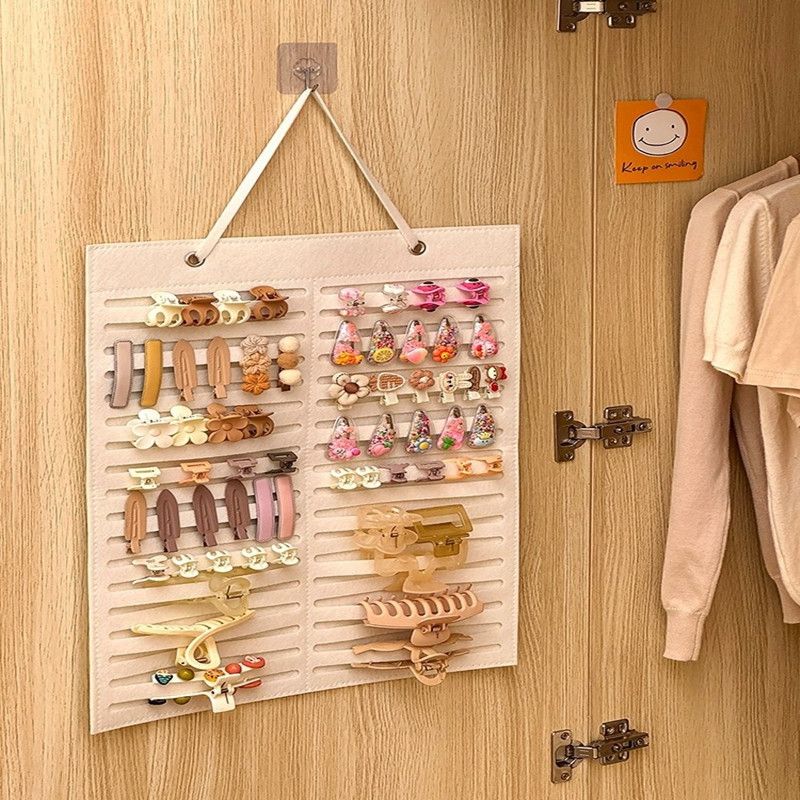 1PC Large Capacity Hair Bows Organizer Wall Headband Holder Hair Clip Jewelry And Accessory Hair Bows Holder