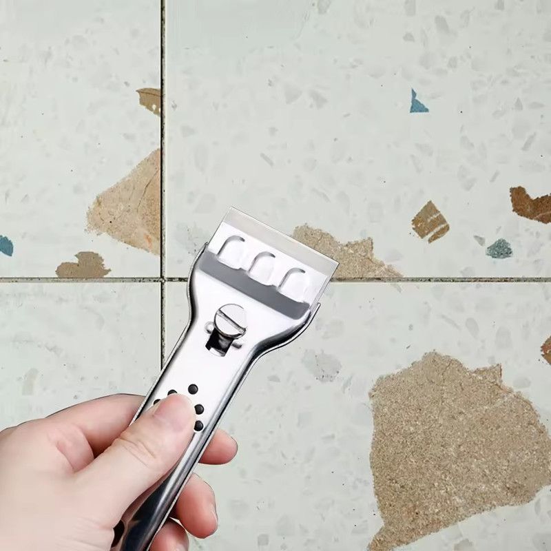Stainless Steel Cleaning Scraper Blade Glass Kitchen Ceramic Tile Decontamination Scraper Wall Floor Paint Scraper Tool Knife