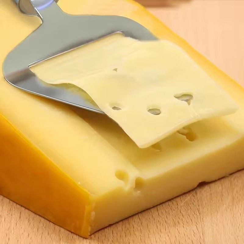 Cheese Slicer Stainless Steel Non Stick Cheese Grinder Multifunctional Handheld Cheese Slicer Baking Tool for Kitchen Cooking