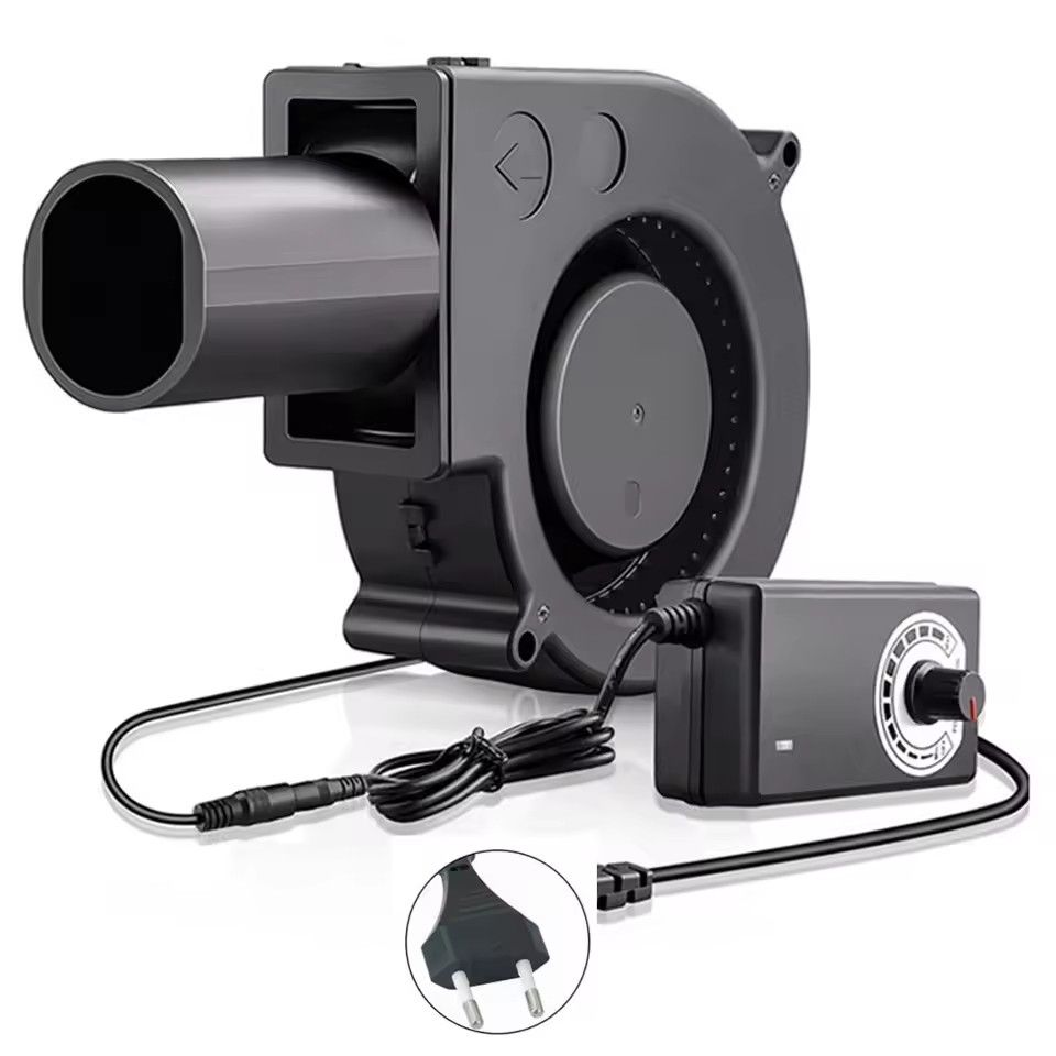 Adjustable Blower Fan For BBQ Heater Blower Air Blower Cooking Speed Controller Outdoor Portable Machine