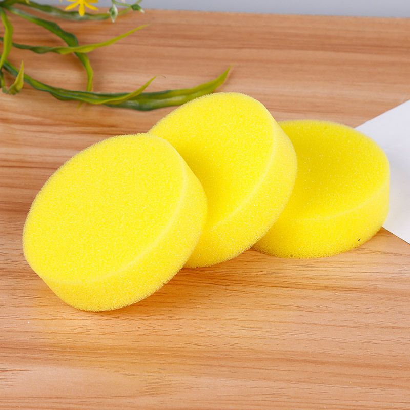 10PCS Car Wash Wax Sponge Wipe Car with Round Car Wash Wax Polishing Care Sponge Car Supplies Do Not Hurt Car Cleaning Artifacts