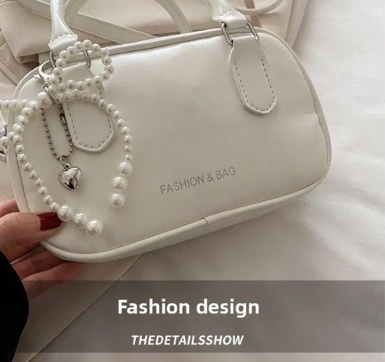 Retro Pu Leather Shoulder Pillow Bags for Women Simple Solid Color Ladies Phone Crossbody Bag Casual Female Handbag Purse Clutch