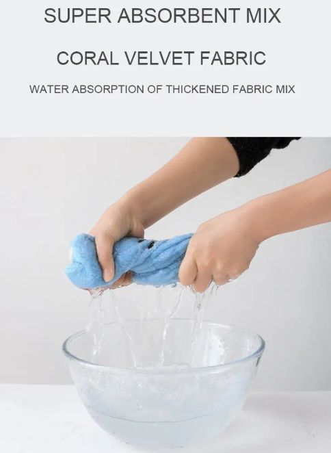 1PC Creative Rabbit Design Hair Drying Cap, Cute Cartoon Hair Towel For Bathroom, Elastic Super Absorbent Shower Cap