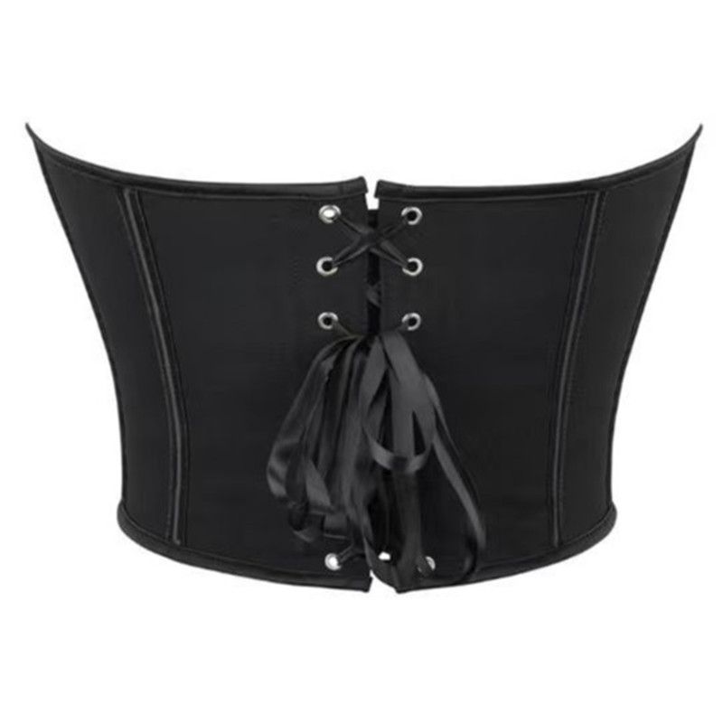 1PC Women Summer Strapless Off Shoulder Corset Crop Tops Camis Sexy Backless Bustier Body Shaper Corselet Streetwear