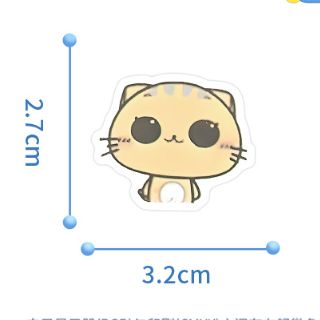 100pcs Cute Stickers DIY Waterproof Vinyl Scrapbook Phone Case Water Cup Lovely Cartoon Anime Sticker Kids Gift Toy