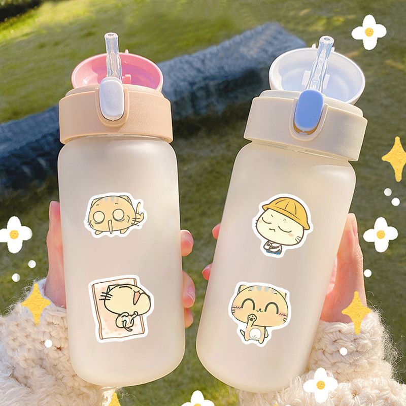 100pcs Cute Stickers DIY Waterproof Vinyl Scrapbook Phone Case Water Cup Lovely Cartoon Anime Sticker Kids Gift Toy