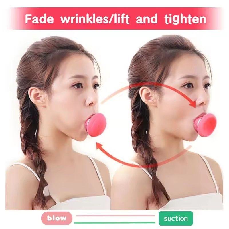 1PCS V Shape Face Slimming Tool Skin Firming Jaw Trainer Massager Double Chin Reducer Jawline Exerciser, Beauty Health C-348