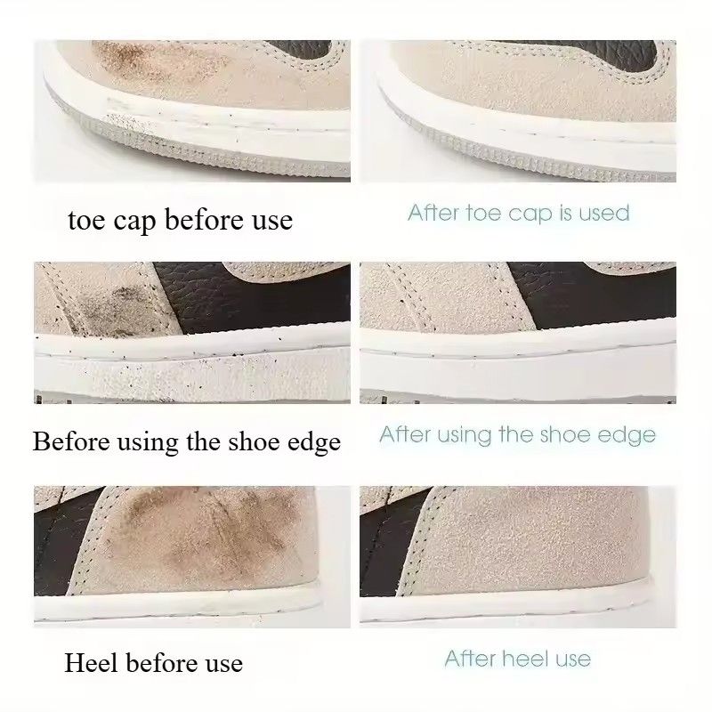1PC Suede Sheepskin Shoes Cleaning Eraser Shoes Care Cleaning Tool White Rubber Eraser Shoe Brush Fabric Matte Leather Fabric