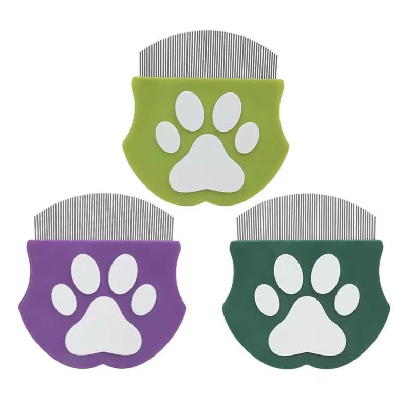 1PC Pet Comb, Dog Mini Face Comb for Hair Removal, Cat Flea Comb, Grooming Tool for Small Pets, Efficient De-shedding Supplies