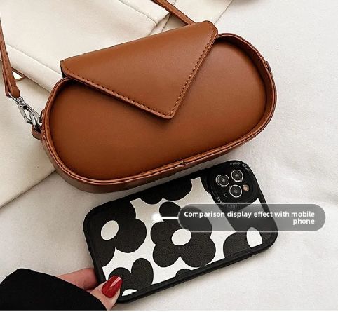 High Appearance Level Women Retro Small Bag One Shoulder Fashion Niche Explosive Network Red Trendy Crossbody Package Handbags