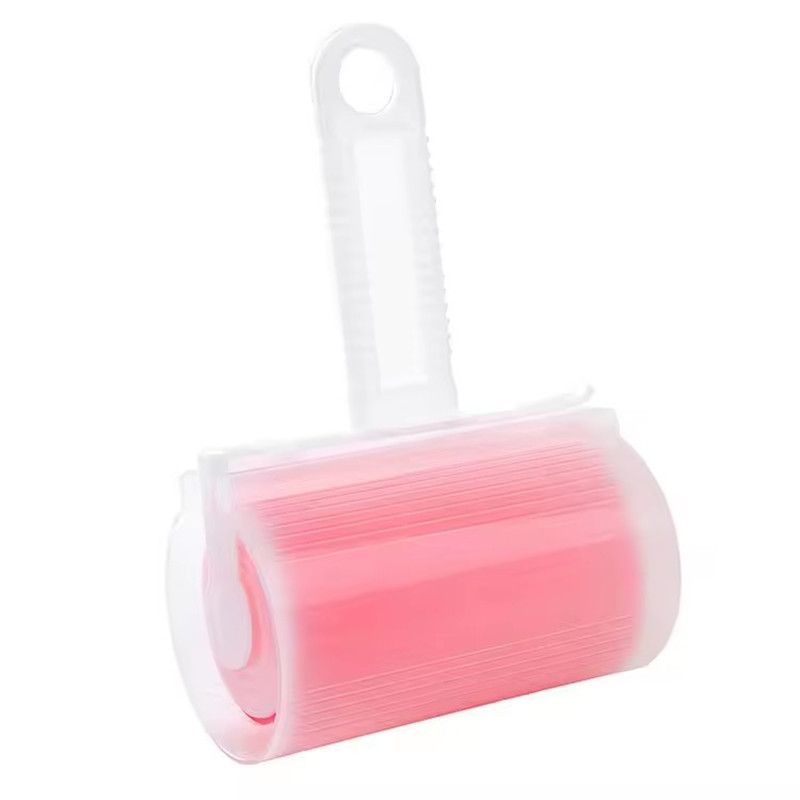 1PC Water-washable Roller with Cover, Portable Clothes, Carpet Sheets, Wool-absorbing and Dust-adhering Roller Household Tools