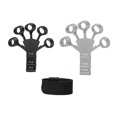 Gripper Finger Exerciser Guitar Finger Exerciser 6 Resistant Levels Recovery Physical Tools Hand Strengthener For Patient