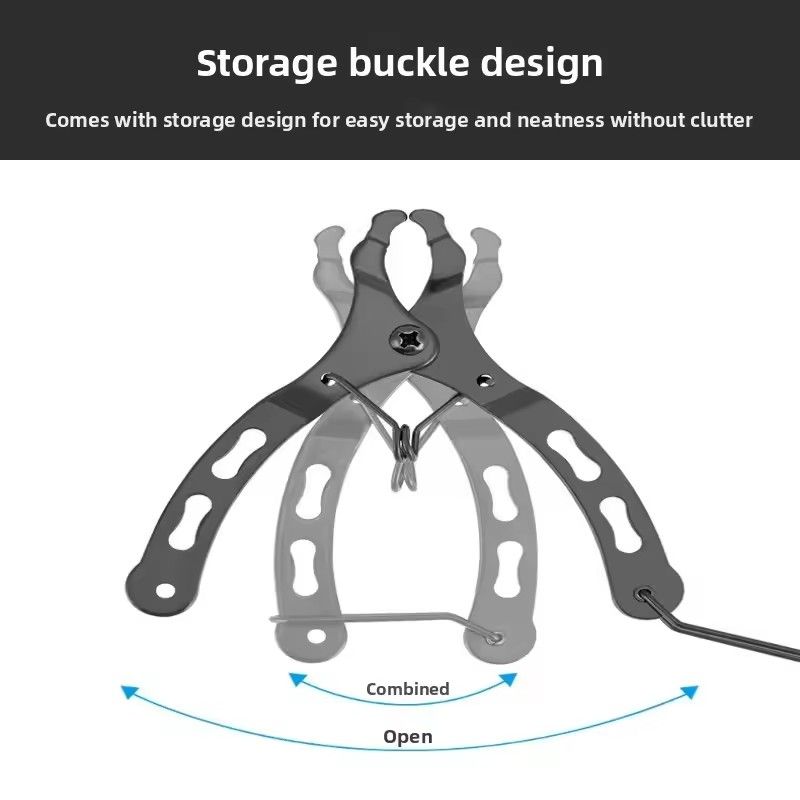 1PC Chain Magic Buckle Pliers Mountain Bike Chain Quick Release Buckle Magic Buckle Removal Installation Wrench Tool