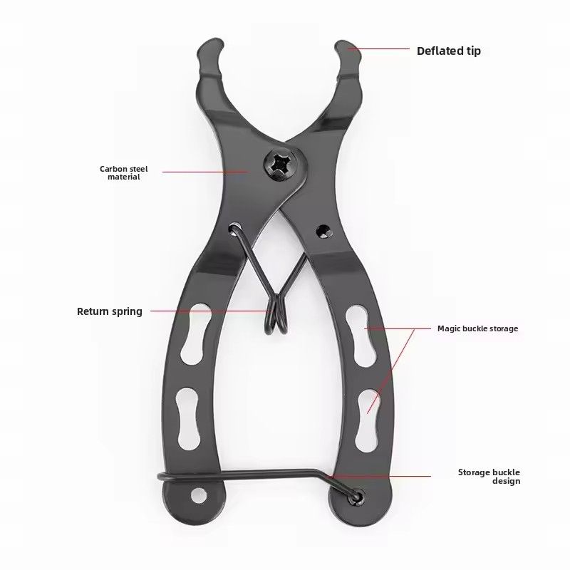1PC Chain Magic Buckle Pliers Mountain Bike Chain Quick Release Buckle Magic Buckle Removal Installation Wrench Tool