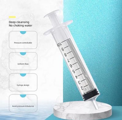 2Pcs Needle Tube Baby Nasal Aspirator Syringe Baby Nose Cleaner Rhinitis Nasal Washer Irrigator Baby Nose Washing For Children