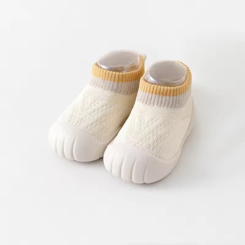 Anti Slip Cotton Baby Floor Socks For Indoor Shock Absorption And Cooling Prevention Soft Soled Baby Walking Shoes