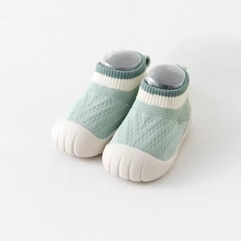 Anti Slip Cotton Baby Floor Socks For Indoor Shock Absorption And Cooling Prevention Soft Soled Baby Walking Shoes