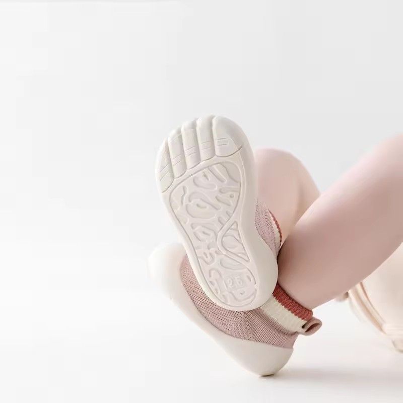 Anti Slip Cotton Baby Floor Socks For Indoor Shock Absorption And Cooling Prevention Soft Soled Baby Walking Shoes