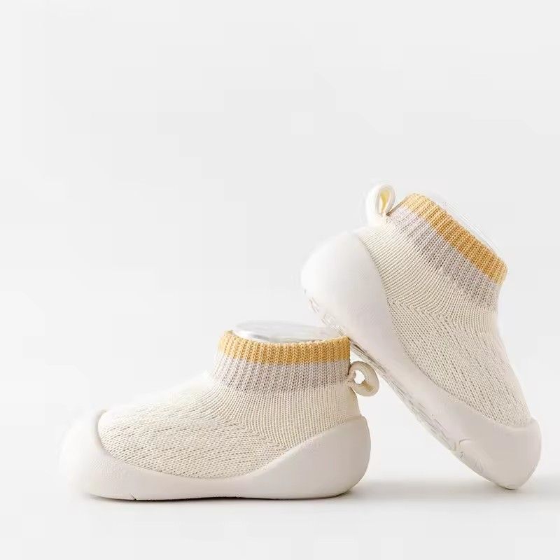 Anti Slip Cotton Baby Floor Socks For Indoor Shock Absorption And Cooling Prevention Soft Soled Baby Walking Shoes