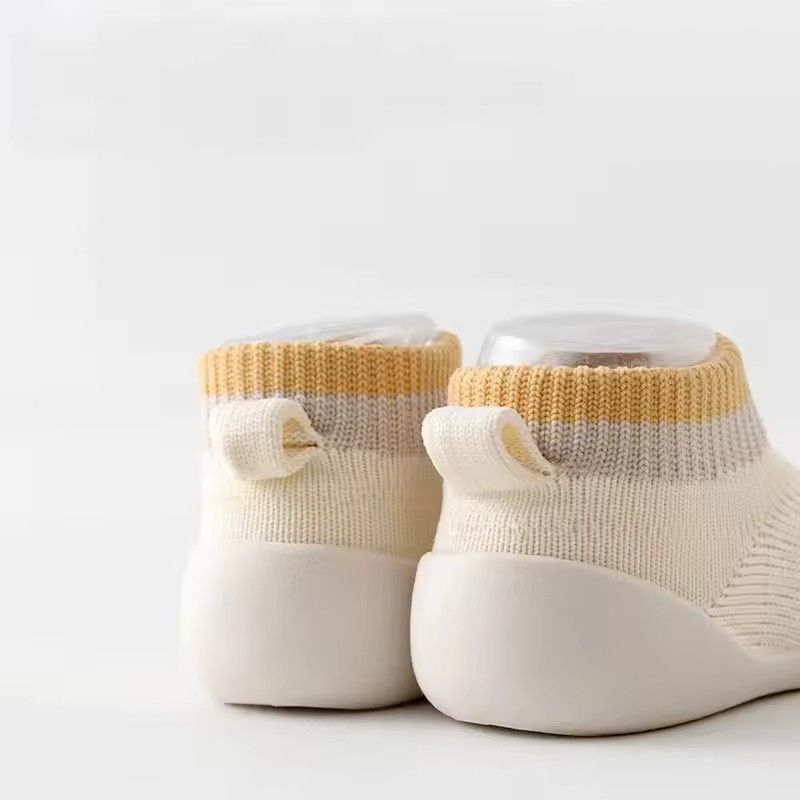 Anti Slip Cotton Baby Floor Socks For Indoor Shock Absorption And Cooling Prevention Soft Soled Baby Walking Shoes