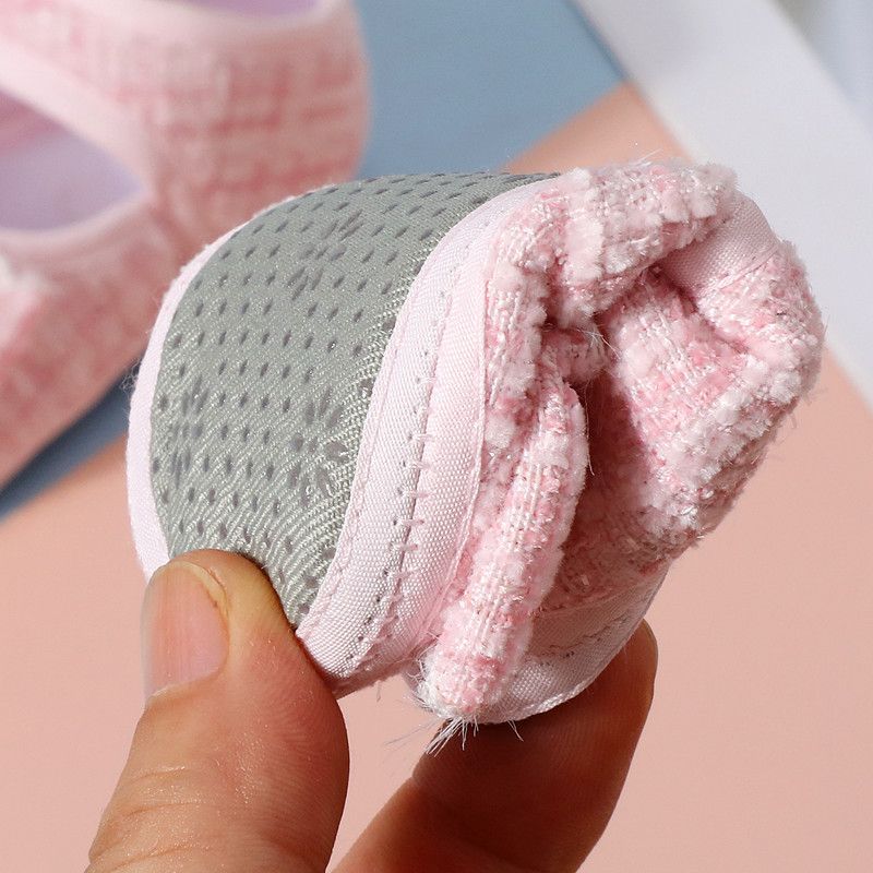 Spring Autumn New Baby Non-slip Soft Sole Cotton Shoes Sweet Princess Bow Shoes Fashion Versatile 0-1Y Newborn Infant Dress Shoe