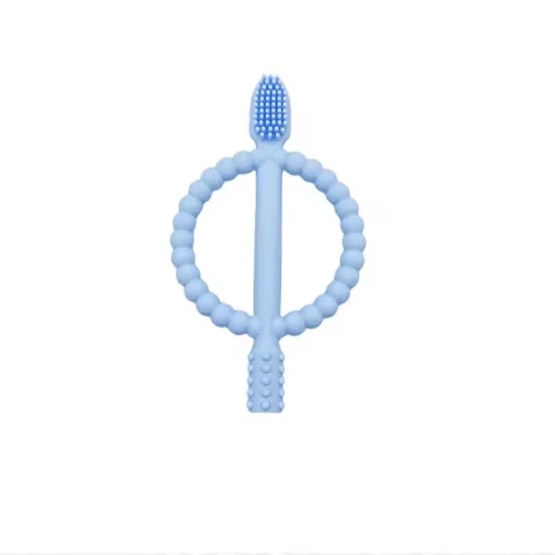1PC Baby Silicone Teether BPA Free Food Grade Baby Teething Silicone Molar Stick For DIY Pacifier Chain Babies Toys Accessorie