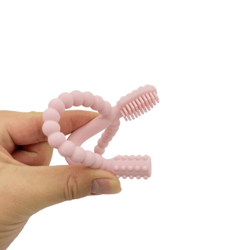 1PC Baby Silicone Teether BPA Free Food Grade Baby Teething Silicone Molar Stick For DIY Pacifier Chain Babies Toys Accessorie