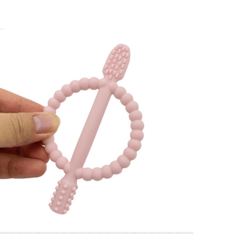 1PC Baby Silicone Teether BPA Free Food Grade Baby Teething Silicone Molar Stick For DIY Pacifier Chain Babies Toys Accessorie