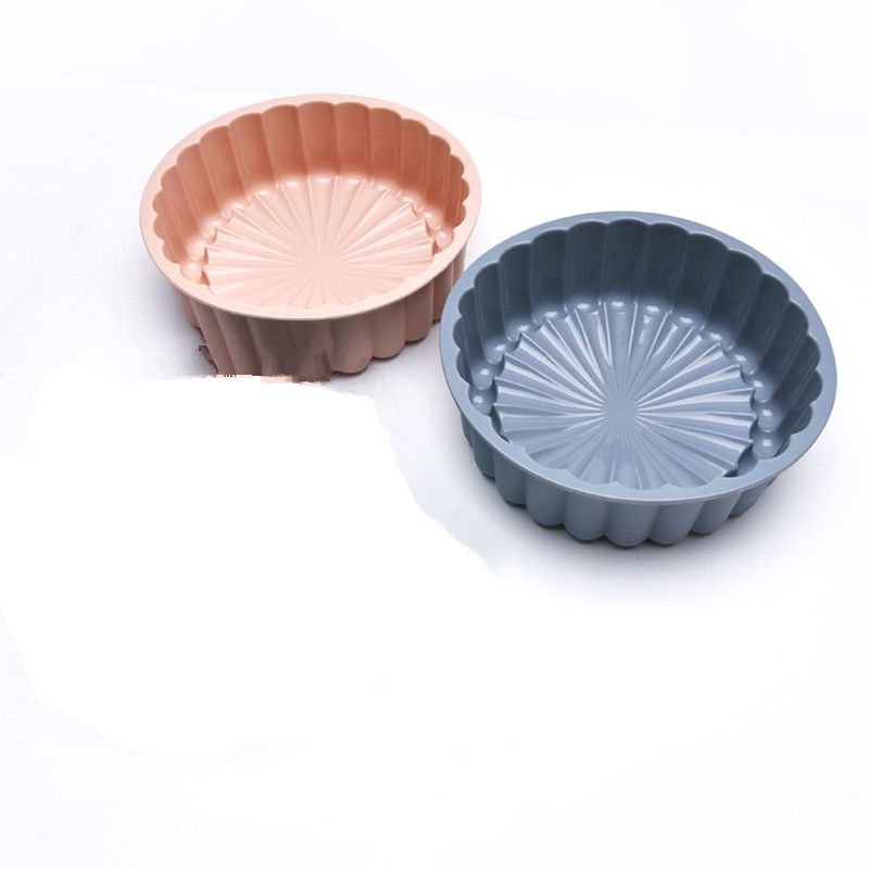 Silicone Sunflower Silhouette Cake Mold Round Diy Baking Molds Multi Purpose High Temperature Resistant Silicone Cake Mold Tools