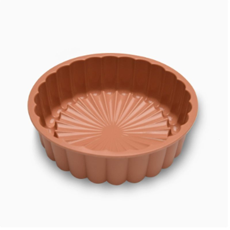 Silicone Sunflower Silhouette Cake Mold Round Diy Baking Molds Multi Purpose High Temperature Resistant Silicone Cake Mold Tools