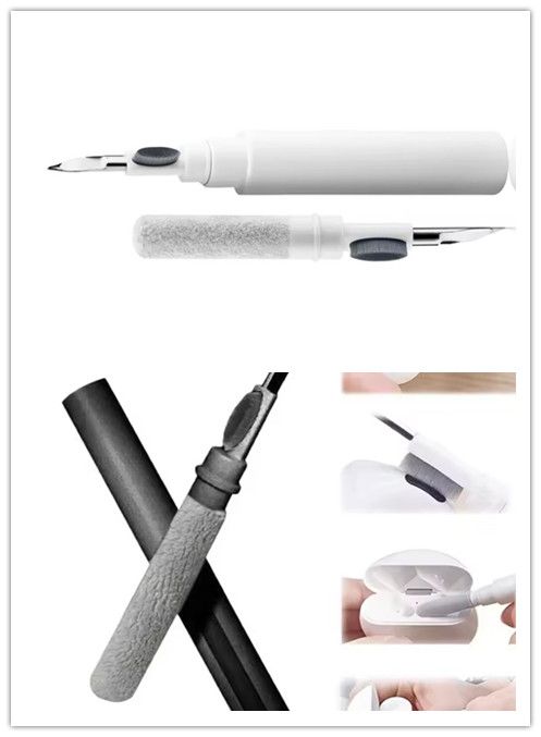 1PC Universal Cleaning Pen for Earbuds 3 in 1 Wireless Earphone Case Cleaning Tools Kit Cleaning Brush DIY Gardget Accessory