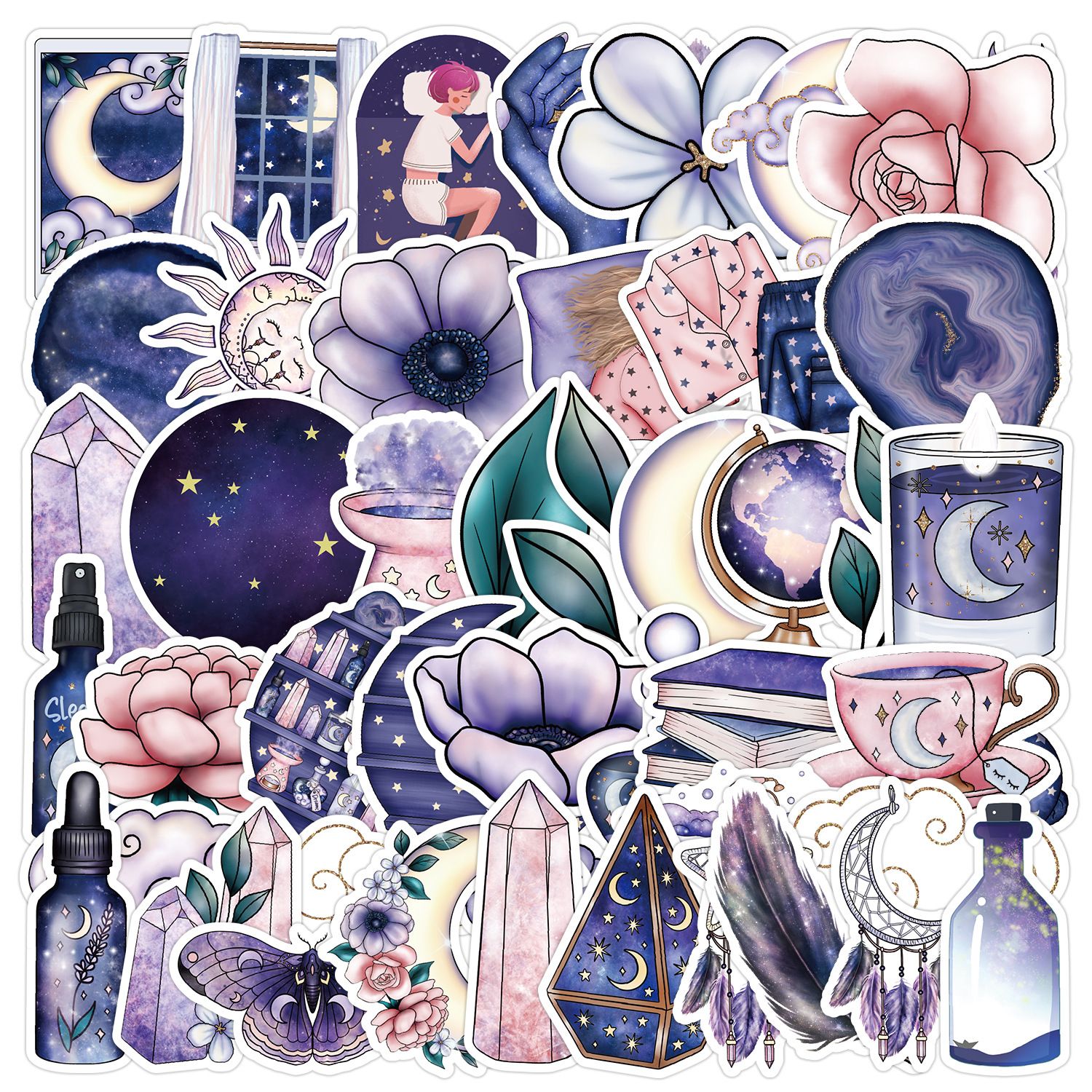 Funny cat Stickers Cartoon Cute Decals Toy Stationery Guitar Phone Bicycle Laptop Luggage Car Graffiti Kids Sticker-H-11