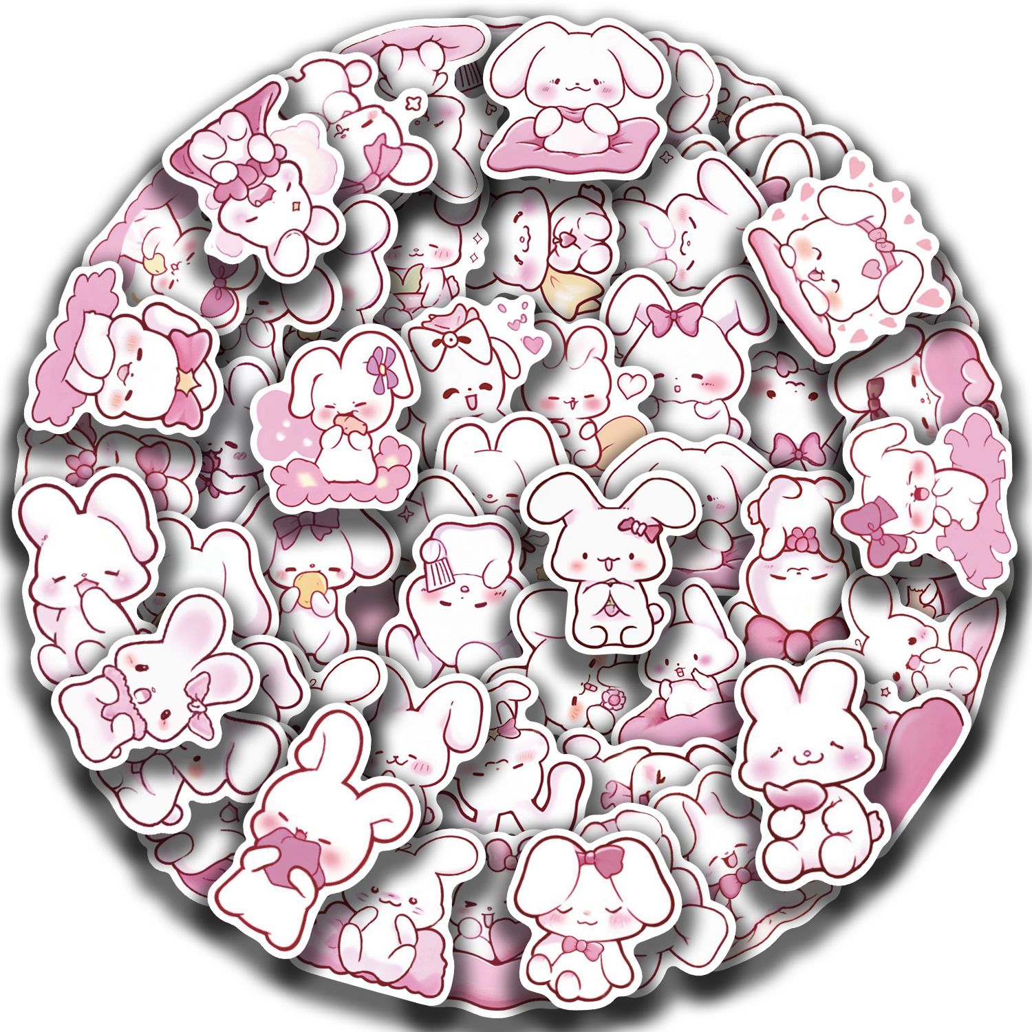 Funny cat Stickers Cartoon Cute Decals Toy Stationery Guitar Phone Bicycle Laptop Luggage Car Graffiti Kids Sticker-H-11