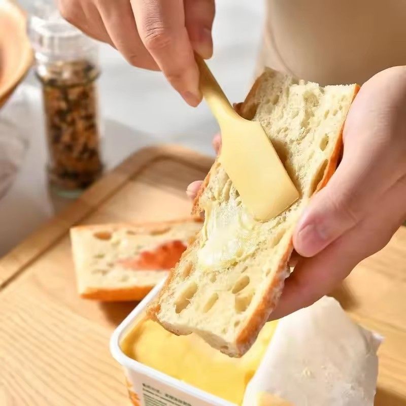 1PC Silicone Spatula Heat Resistant Long Handle Dual-Ended Scraper with Spoon Jam Spatulas Kitchen Gadget Kitchen Accessories