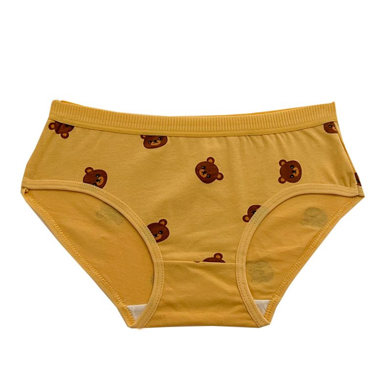 5pcs Cotton Girls Panties Triangle Cute Cartoon Little Girl Medium Older Child Baby Infant Children's Panties Female