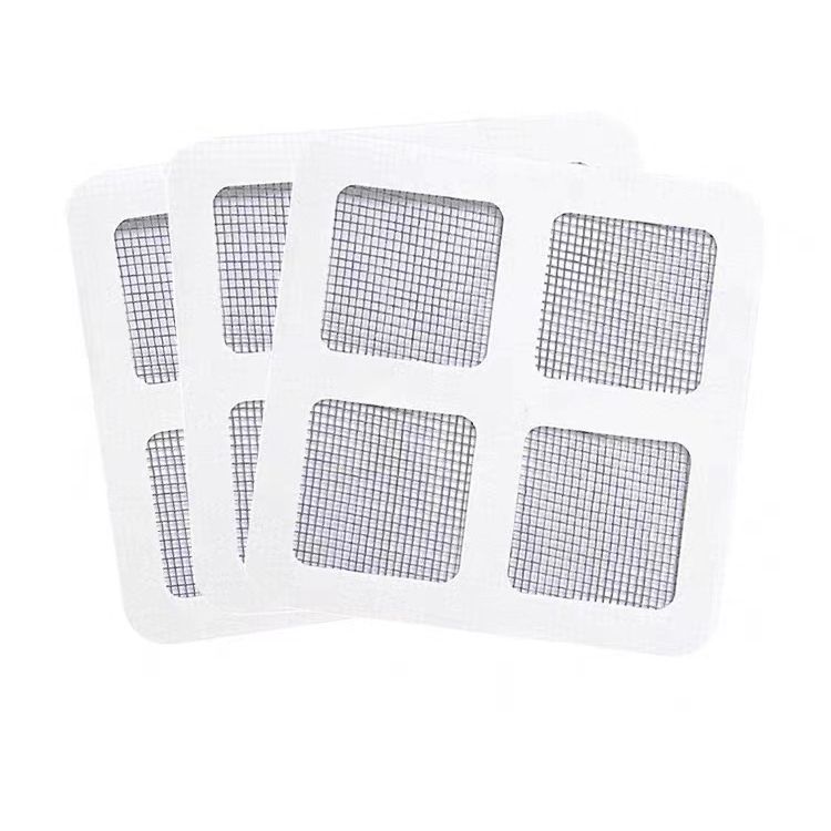 50pcs Disposable Shower Drain Hair Catcher Mesh Shower Drain Covers Floor Sink Strainer Filter Hair Stopper For Bathroom