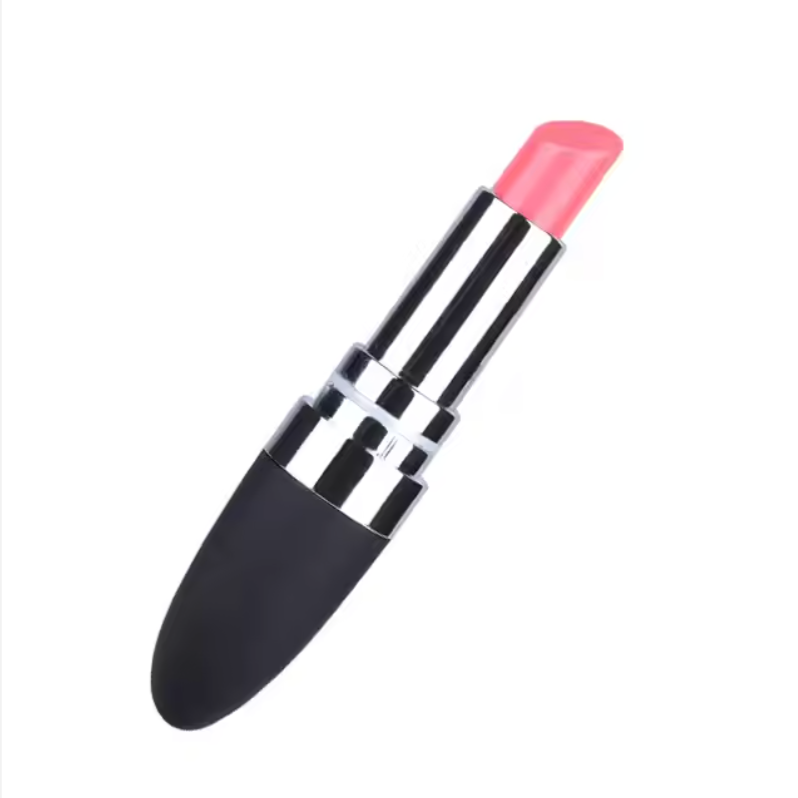 Rechargeable Mini Bullet Fashion Lipstick Massage Vibrator for Female Lipstick Vibrator Sex Toys Women Couple Valentine Gag Gift for Girlfriend Wife