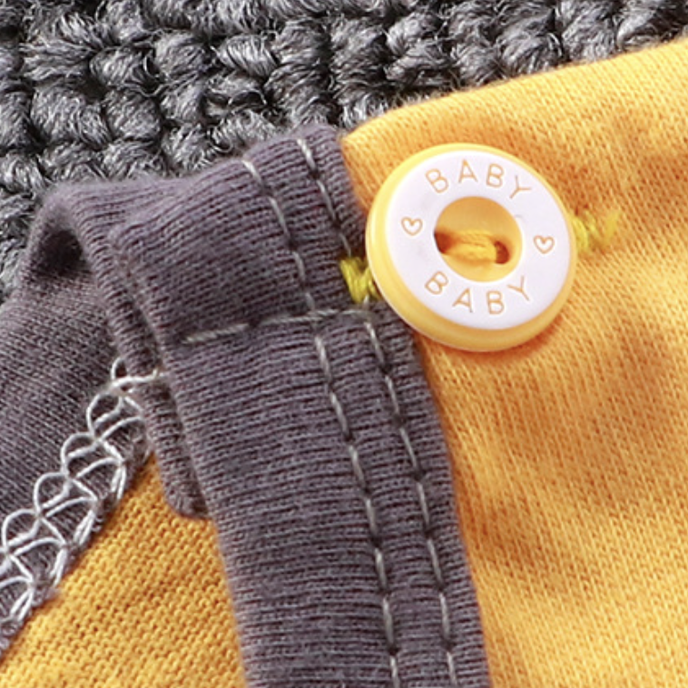 2-Piece Set (T-shirt+Shorts) New Pure Cotton Kids' Short Sleeve Set - Breathable Two-Way Crotch Design & Lightweight Comfort Clothing Set Adjustable Baby Toddler Outfits