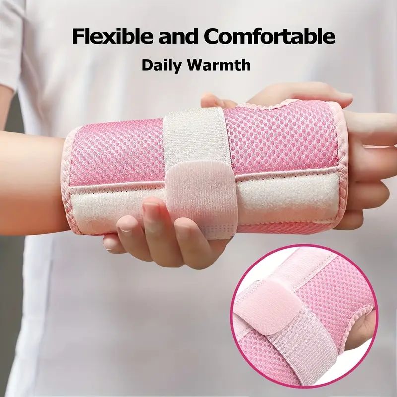 Adjustable Wrist Braces with Dual-Plate Support Breathable Nylon, Triple Fixation Design for Sports & Daily Use, Ideal Gift for Birthdays, Everyday Wrist Support|Breathable Comfort|Secure Fit Brace