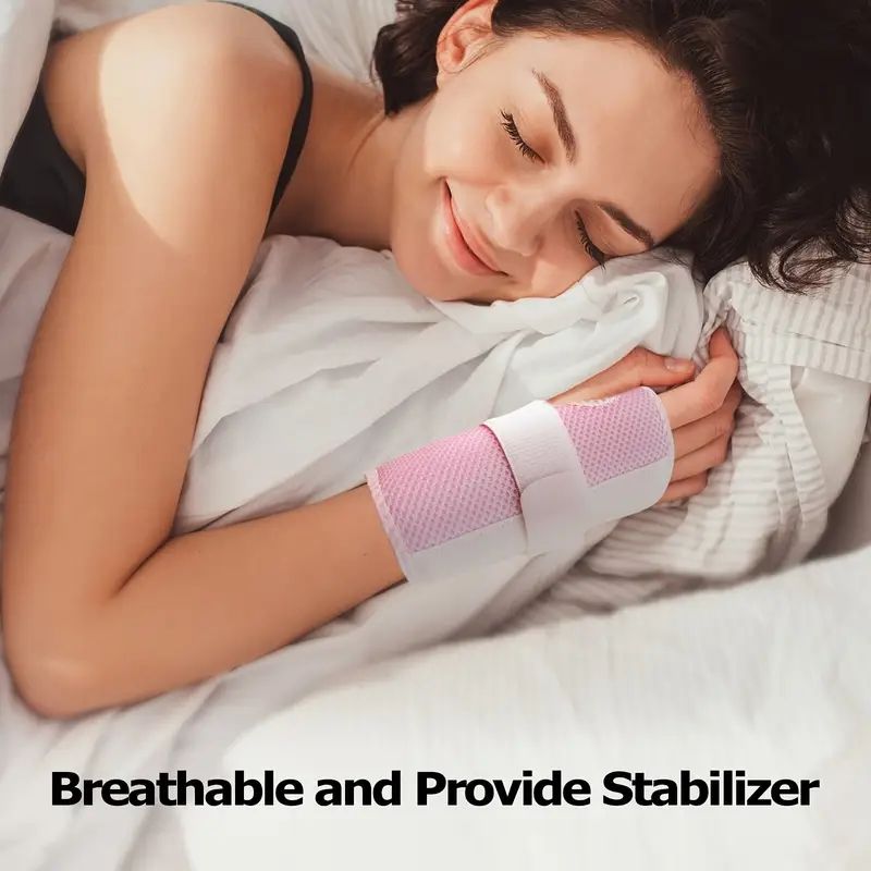 Adjustable Wrist Braces with Dual-Plate Support Breathable Nylon, Triple Fixation Design for Sports & Daily Use, Ideal Gift for Birthdays, Everyday Wrist Support|Breathable Comfort|Secure Fit Brace