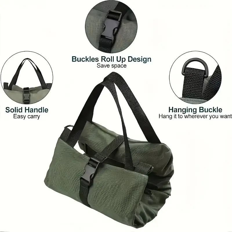 1pc Heavy-Duty Rolling Tool Kit - Multifunctional Electrician and Mechanic Storage Bag, Ideal Father's Day Gift, Suitable for Outdoor Storage Box, Cabinet, Shelf
