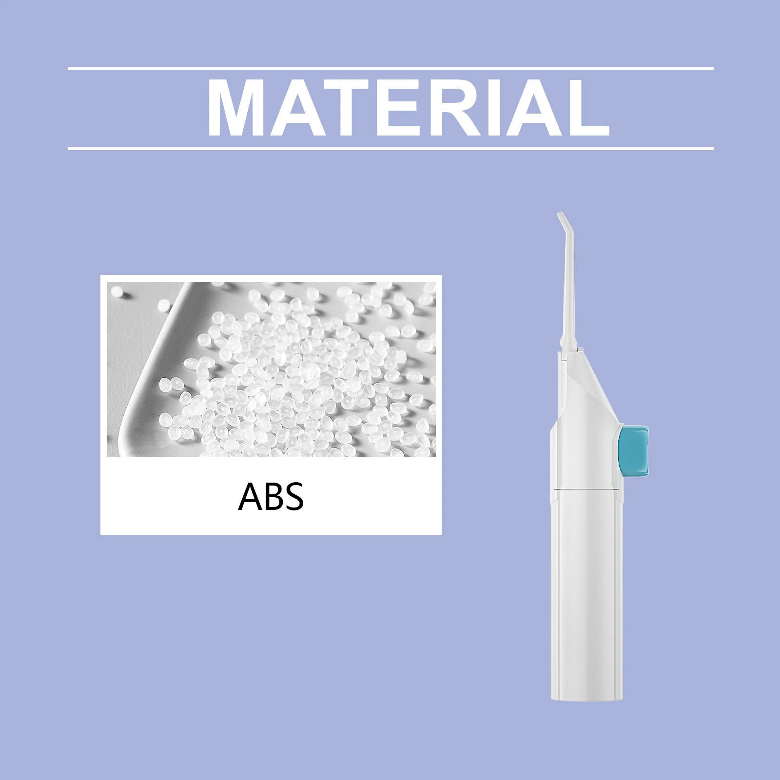 Manual Teeth Cleaner - Oral Odor & Tartar Removal, Portable Teeth Care Daily Dental Irrigator For Gentle Cleaning