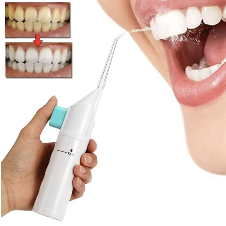 Manual Teeth Cleaner - Oral Odor & Tartar Removal, Portable Teeth Care Daily Dental Irrigator For Gentle Cleaning