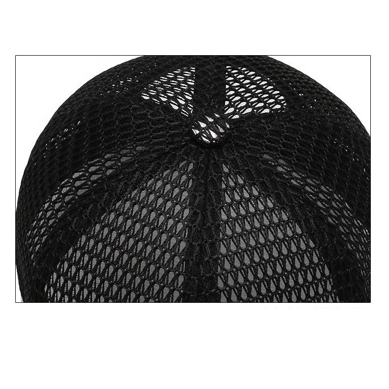 Quick-Dry Breathable Unisex Baseball Caps | Adjustable Summer Sun Hats for Outdoor Activities, Black & Gray Textured Design, Sun Protection, Sporty Style, Durable Headwear