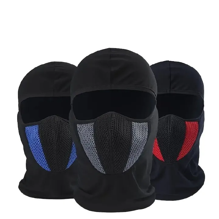 2025 Men's Balaclava Neck Gaiter Face Mask, Outdoor Thermal Windproof Skiing Riding Cycling Snowboarding Cover For Winter
