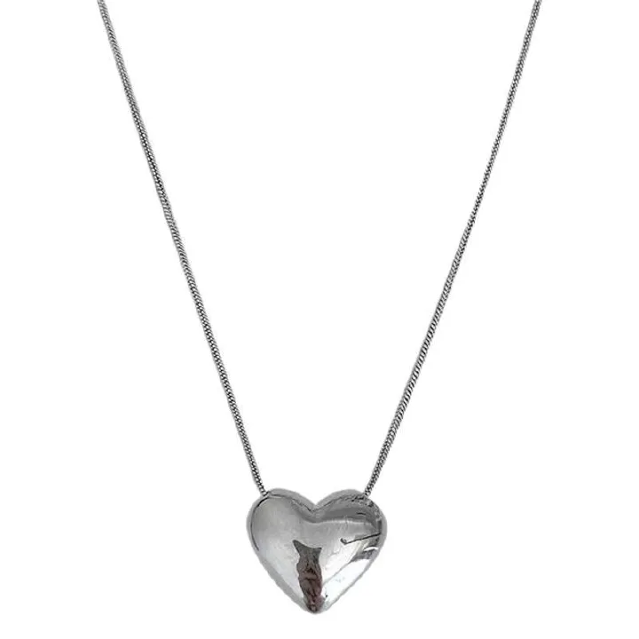 Women's Jewelry Women's Necklaces Heart Pendant Necklace Clavicle Chain Sweater chain