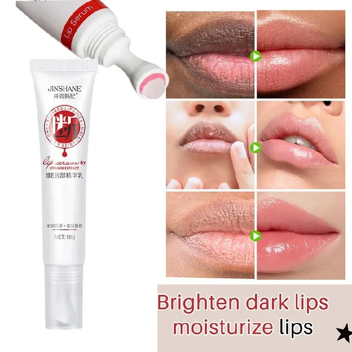 Fast Lightening Pink Mouth Lips Serum Bleaching Permanent Pinkish Moisturizing Lighten Dark Lip Balm Gloss Lipstick Lip Mask