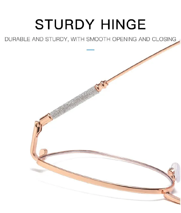 2025 New Trend Products Block UV Glasses Optical Glasses square Frame Metal Frames for Women and Men 1pc