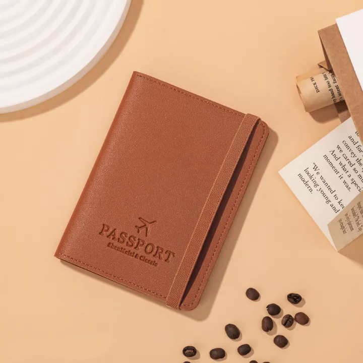 Passport Bag Multi-function Document Package Portable Travel Ultra-thin Passport Holder Document holder and passport holder