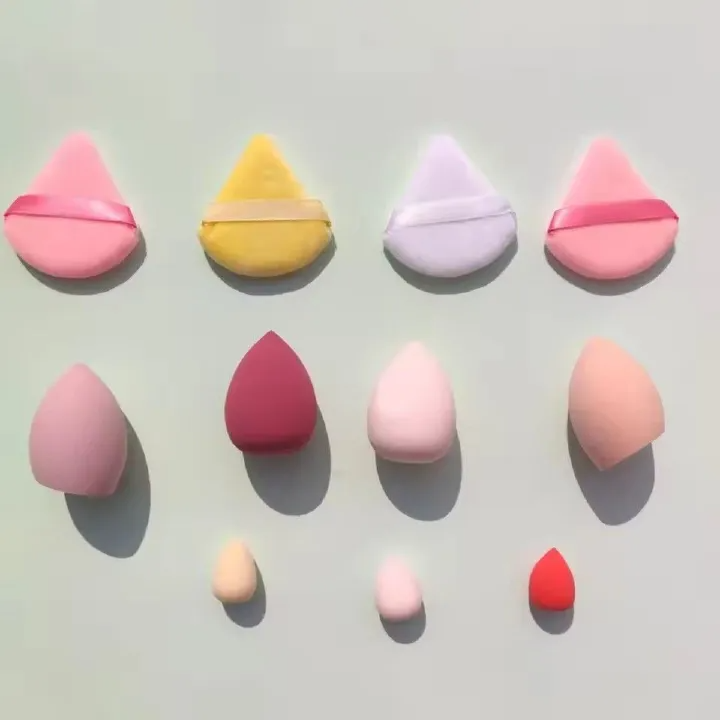 11Pcs Cosmetic Puff Makeup Sponge Blender Beauty Egg Foundation Sponges Powder Puff Women Make Up Accessories Beauty Tools